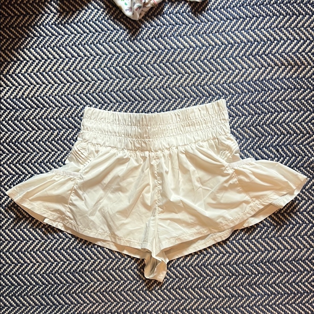 FP Movement White Flirt On Shorts